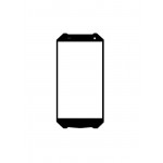 Replacement Front Glass For Blu Tank Xtreme 5.0 Black By - Maxbhi.com