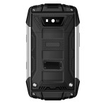 Back Panel Cover For Plum Gator 3 Silver - Maxbhi.com