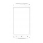 Replacement Front Glass For Blu Advance 4.0 M White By - Maxbhi.com