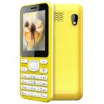 Back Panel Cover For Aqua Mobile Turbo Yellow - Maxbhi.com