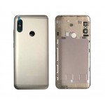 Back Panel Cover For Xiaomi Redmi 6 Pro Gold - Maxbhi Com
