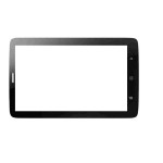 Replacement Front Glass For Hitech Amaze Tab 3g Black By - Maxbhi.com