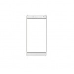 Replacement Front Glass For Doogee Dg850 White By - Maxbhi.com