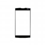 Replacement Front Glass For Leagoo Venture 1 Black By - Maxbhi.com