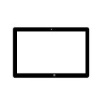 Replacement Front Glass For Kocaso W1010 Black By - Maxbhi.com