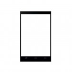 Replacement Front Glass For Rivo W619 Black By - Maxbhi.com