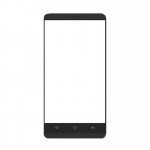 Replacement Front Glass For Rage Velvet 5.0 Black By - Maxbhi.com