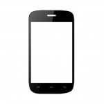 Replacement Front Glass For Lemon Ocean 1 Black By - Maxbhi.com