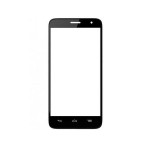 Replacement Front Glass For Alcatel One Touch Idol S Black By - Maxbhi.com