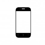 Replacement Front Glass For Reach Kraze 350 White By - Maxbhi.com