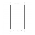 Replacement Front Glass For Wing M4 White By - Maxbhi.com