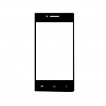 Replacement Front Glass For Zen Ultrafone 108 Black By - Maxbhi.com
