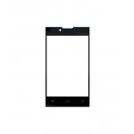 Replacement Front Glass For Nuvo Alpha Ns35 Black By - Maxbhi.com
