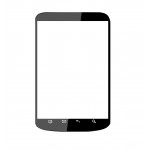 Replacement Front Glass For Vox Mobile V8500 Black By - Maxbhi.com