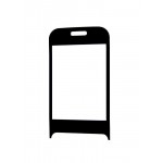 Replacement Front Glass For Lg T320 Wink 3g Black By - Maxbhi.com