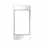 Replacement Front Glass For Lemon P8 Black By - Maxbhi.com