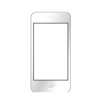 Replacement Front Glass For Lemon P8 White By - Maxbhi.com