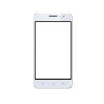 Replacement Front Glass For Fly F50s White By - Maxbhi.com
