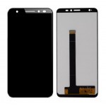Lcd With Touch Screen For Lava Z61 Black By - Maxbhi Com