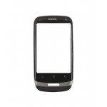 Replacement Front Glass For Huawei U85100 Black By - Maxbhi.com