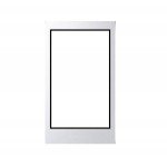 Replacement Front Glass For Lg Gt400 Viewty Smile White By - Maxbhi.com