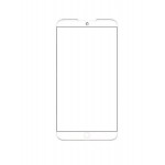 Replacement Front Glass For Meizu 15 Lite White By - Maxbhi.com