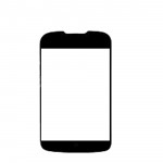 Replacement Front Glass For Zte Open Black By - Maxbhi.com