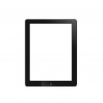 Replacement Front Glass For Accord Pad T7 Black By - Maxbhi.com