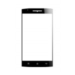 Replacement Front Glass For Philips W920 Black By - Maxbhi.com