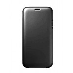 Flip Cover For Samsung Galaxy J7 2018 Black By - Maxbhi.com