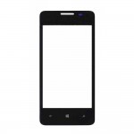 Replacement Front Glass For Huawei Ascend W2 Black By - Maxbhi.com