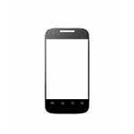 Replacement Front Glass For Zen U1 Black White By - Maxbhi.com