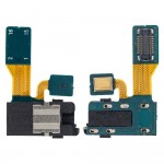 Handsfree Audio Jack Flex Cable For Samsung Galaxy A6 2018 Sma600n By - Maxbhi Com