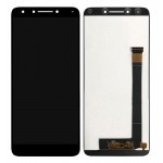 Lcd With Touch Screen For Alcatel 7 Black By - Maxbhi Com
