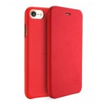 Flip Cover For Apple Iphone 7 Red By - Maxbhi Com