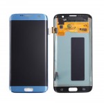 Lcd With Touch Screen For Samsung Galaxy S7 Edge Blue By - Maxbhi Com