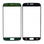 Replacement Front Glass For Samsung Galaxy S6 Edge Green By - Maxbhi Com