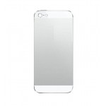 Back Panel Cover For Apple Iphone 5 White Silver - Maxbhi Com