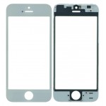 Replacement Front Glass For Apple Iphone 5 White Silver By - Maxbhi Com