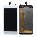 Lcd With Touch Screen For Lava Z60s White By - Maxbhi Com