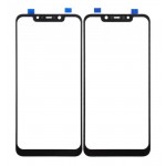 Replacement Front Glass For Xiaomi Pocophone F1 Black By - Maxbhi Com