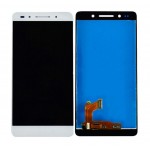 Lcd With Touch Screen For Huawei Honor 7 Silver By - Maxbhi Com