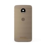 Back Panel Cover For Motorola Moto Z Force Black Gold - Maxbhi Com