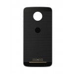 Back Panel Cover For Motorola Moto Z Force Black Grey - Maxbhi Com