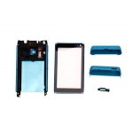 Full Body Housing For Nokia N8 Blue - Maxbhi Com