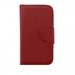 Flip Cover For Lenovo Vibe Shot Crimson By - Maxbhi Com