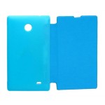 Flip Cover For Nokia X Cyan By - Maxbhi Com