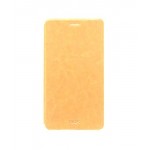 Flip Cover For Oppo R7 Golden By - Maxbhi Com