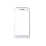 Replacement Front Glass For Blu Advance L4 White By - Maxbhi Com