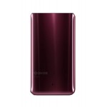 Back Panel Cover For Samsung Galaxy Folder 2 Red - Maxbhi Com